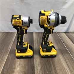 AS-IS DEWALT 20V MAX Lithium-Ion Cordless 2-Tool Combo Kit