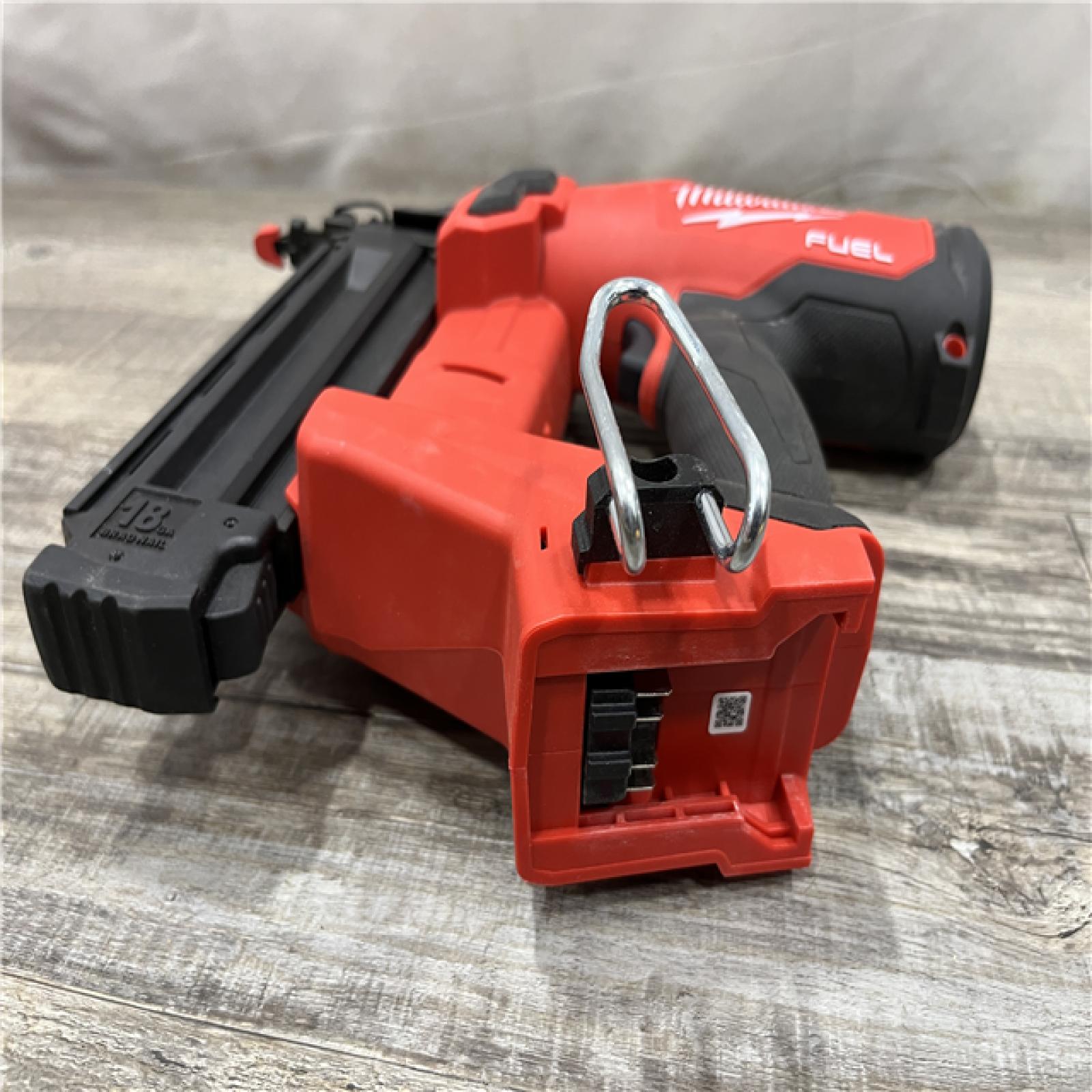 AS-IS Milwaukee FUEL 18-Volt Lithium-Ion Brushless Cordless Gen II 18-Gauge Brad Nailer (Tool-Only)