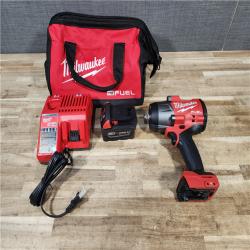 HOUSTON LOCATION - AS - IS Milwaukee M18 FUEL Brushless Cordless High-Torque 1/2 in. Impact Wrench W/Friction Ring Kit