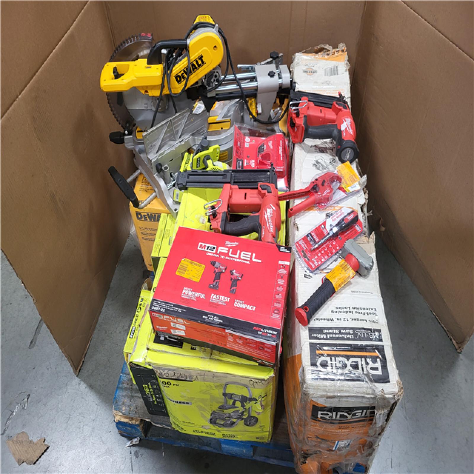 CALIFORNIA AS-IS TOOL PALLET