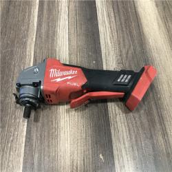 AS-IS Milwaukee FUEL 18V Lithium-Ion Brushless Cordless 4-1/2 in./5 in. Grinder with Variable Speed & Paddle Switch (Tool-Only)