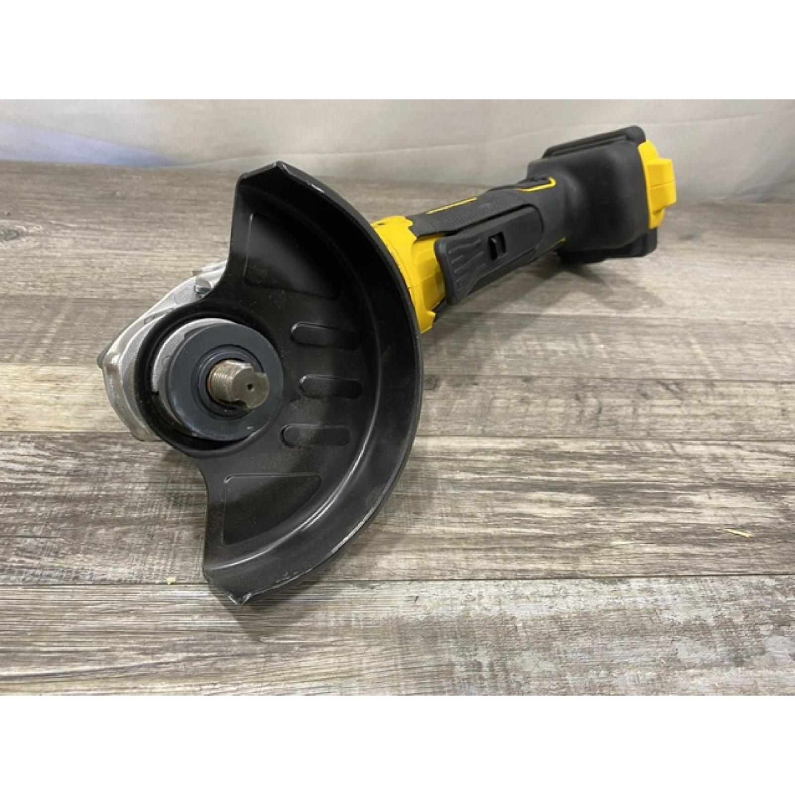 AS-IS DEWALT 20V XR Cordless 4-1/2. in. to 5 in. Variable Speed Angle Grinder (Tool Only)