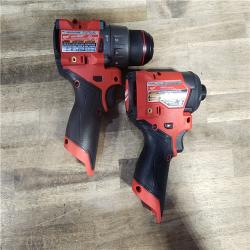 HOUSTON LOCATION - AS-IS (APPEARS LIKE NEW) Milwaukee 3497-22 12V Brushless Hammer Drill and Impact Driver Combo Kit