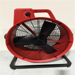 California AS-IS Milwaukee 18 Fan (No battery): Appears in Excellent Condition
