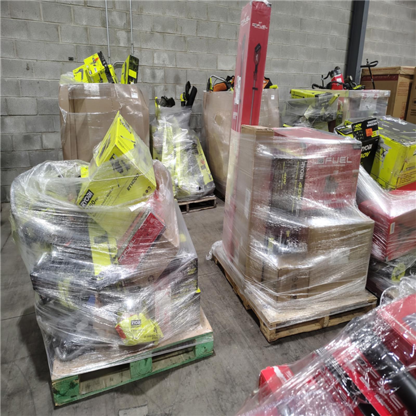 Pittston Location As-Is Power Tools Partial Truckload (14 Pallets) 9831-B