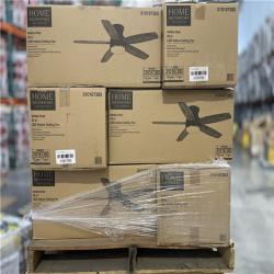 DALLAS LOCATION- NEW!- HOME DECORATORS COLLECTION ASHBY PARK 52 IN. LED CEILING FAN PALLET (15 UNITS)