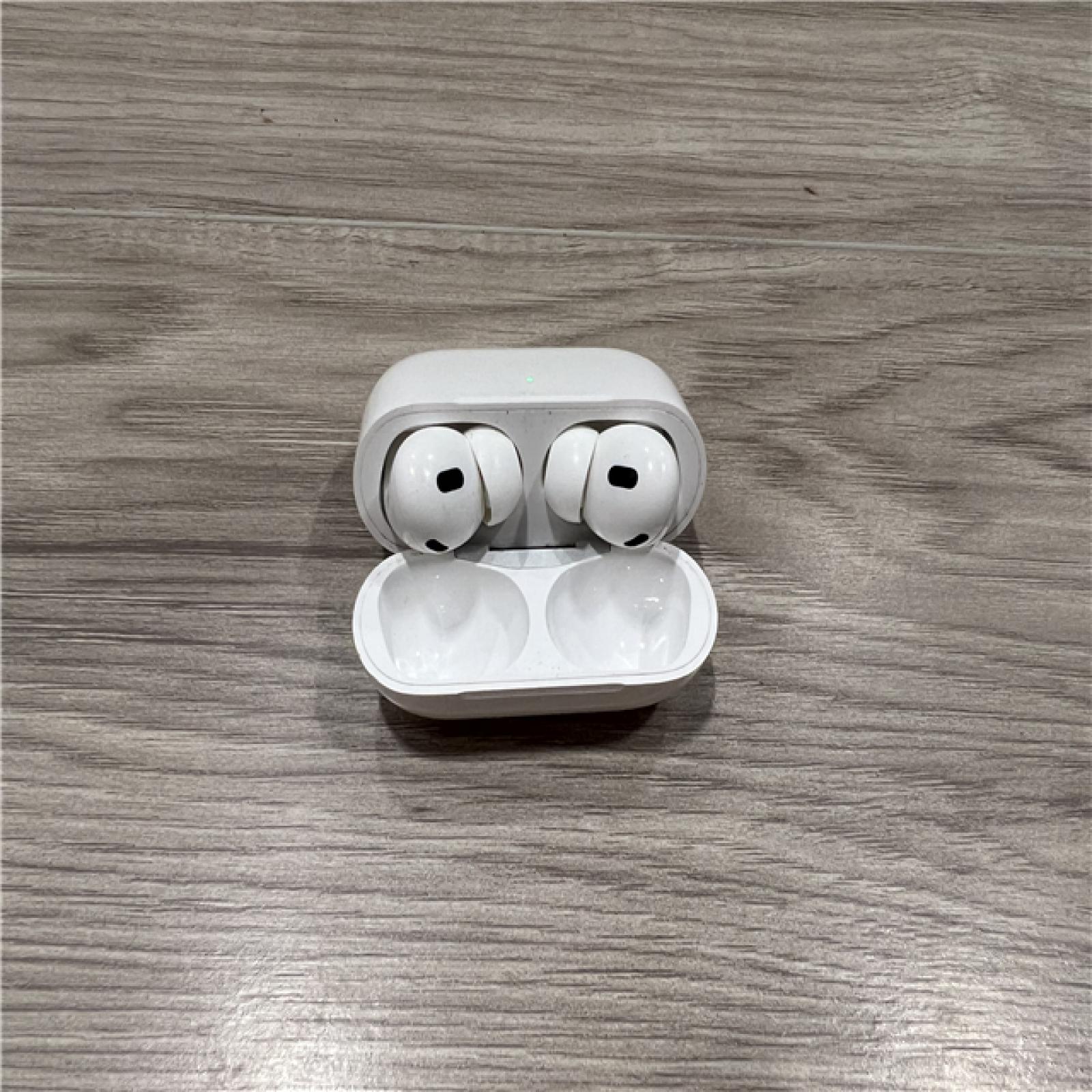 AS-IS Apple AirPods Pro (2nd Generation) with the USB-C MagSafe Charging Case