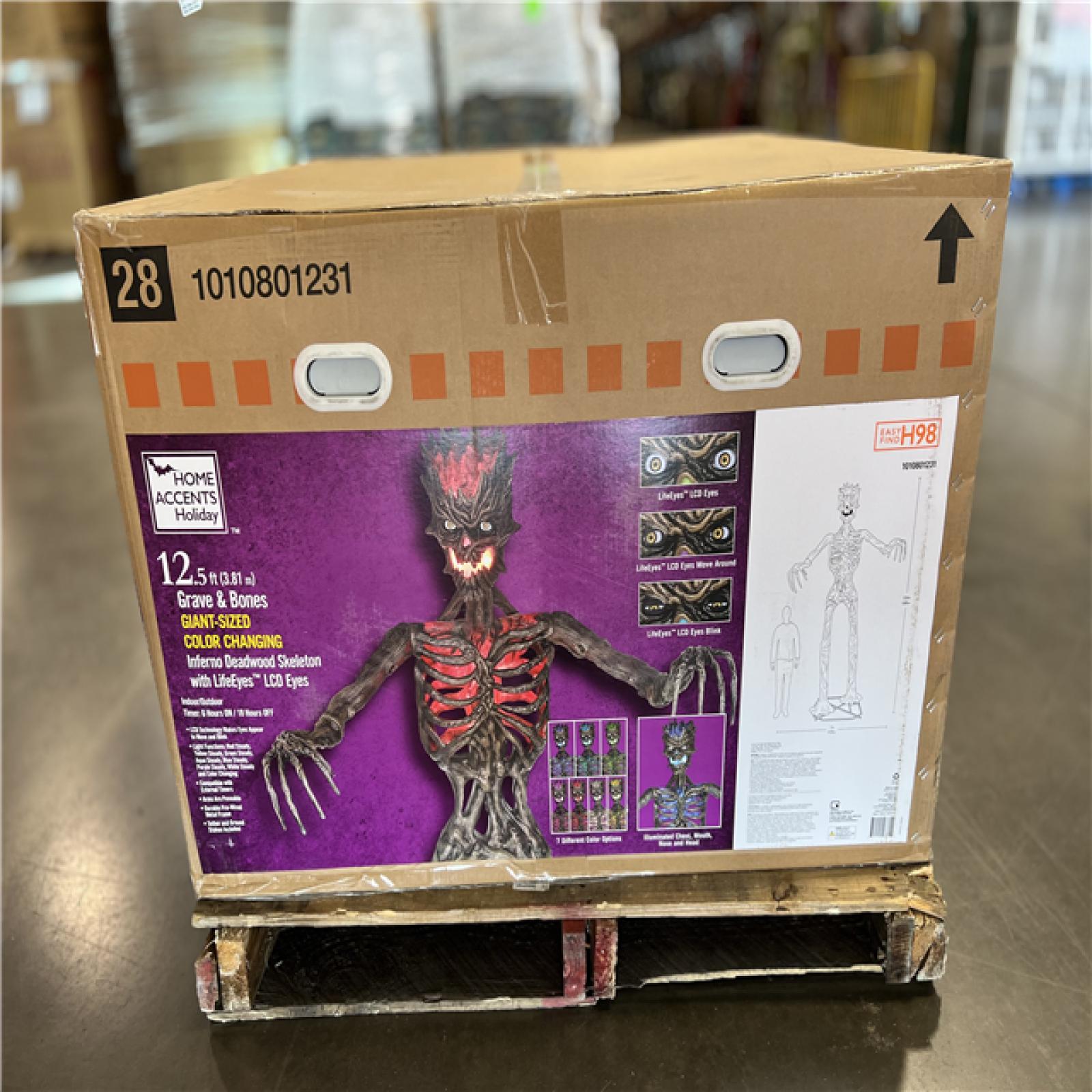 DALLAS LOCATION Home Accents Holiday 12.5 ft. GiantSized Inferno