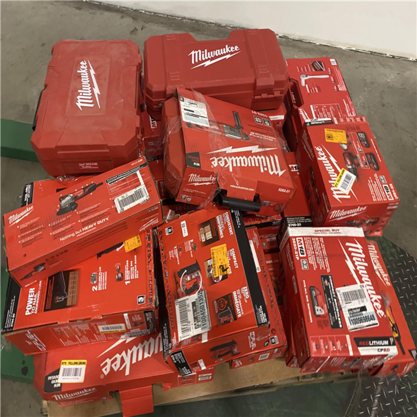 Dallas Location - As-Is MILWAUKEE Tool Pallet
