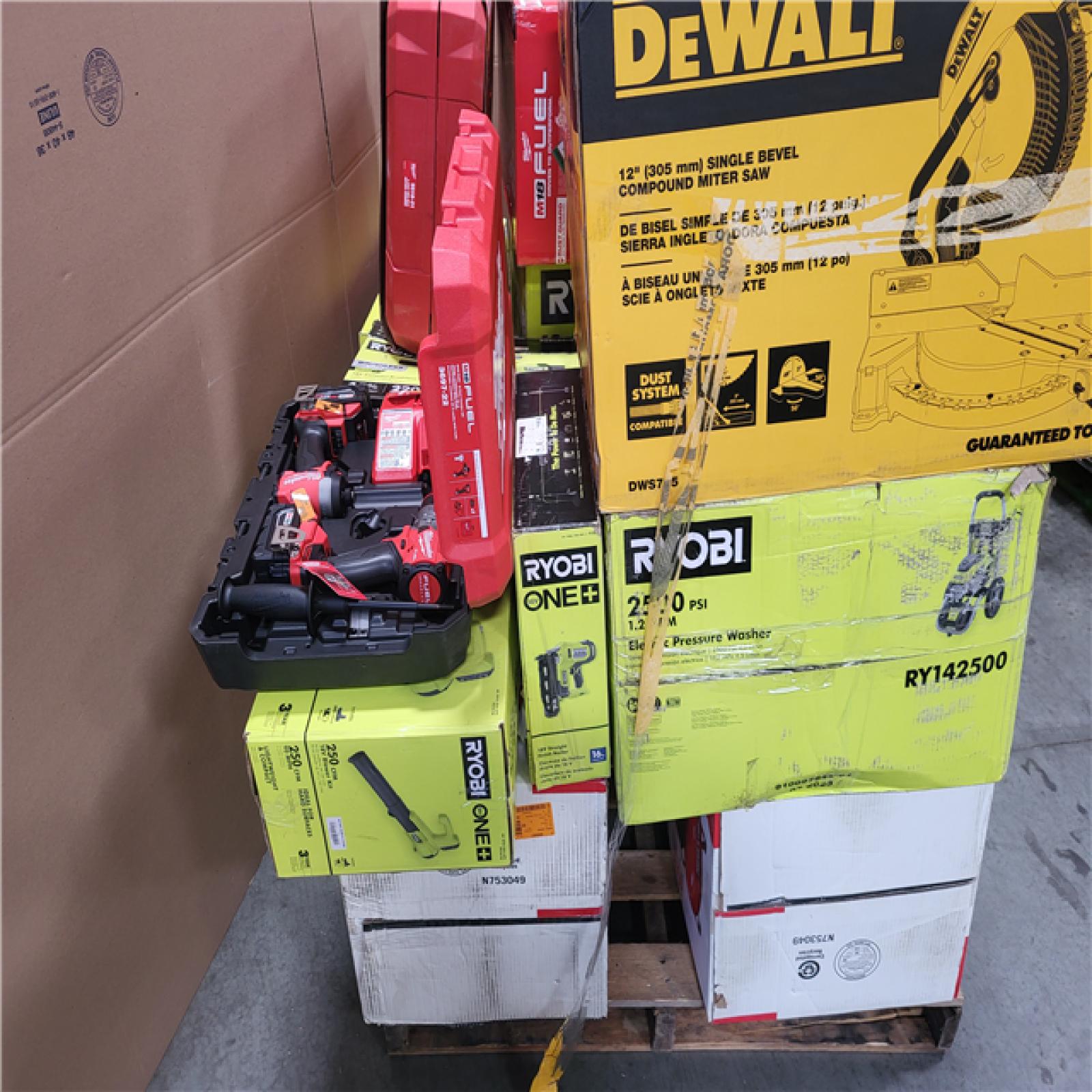 CALIFORNIA AS-IS TOOL PALLET