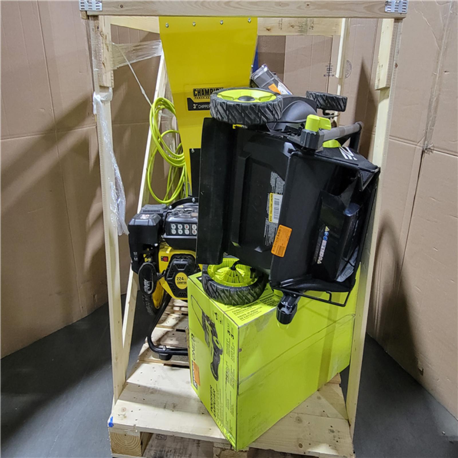 CALIFORNIA AS-IS OUTDOOR POWER EQUIPMENT