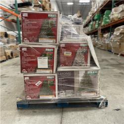 DALLAS LOCATION- AS-IS Mixed Christmas Tree PALLET (6 UNITS)