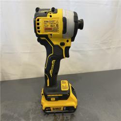AS-IS - DEWALT ATOMIC 20V MAX* Brushless Cordless Compact 1/4 in. Impact Driver Kit
