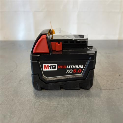 AS-IS - Milwaukee M18 18-Volt 5.0 Ah Lithium-Ion XC Extended Capacity Battery