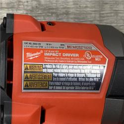 AS-IS Milwaukee  FUEL 18V Lithium-Ion Brushless Cordless Hammer Drill and Impact Driver Combo Kit