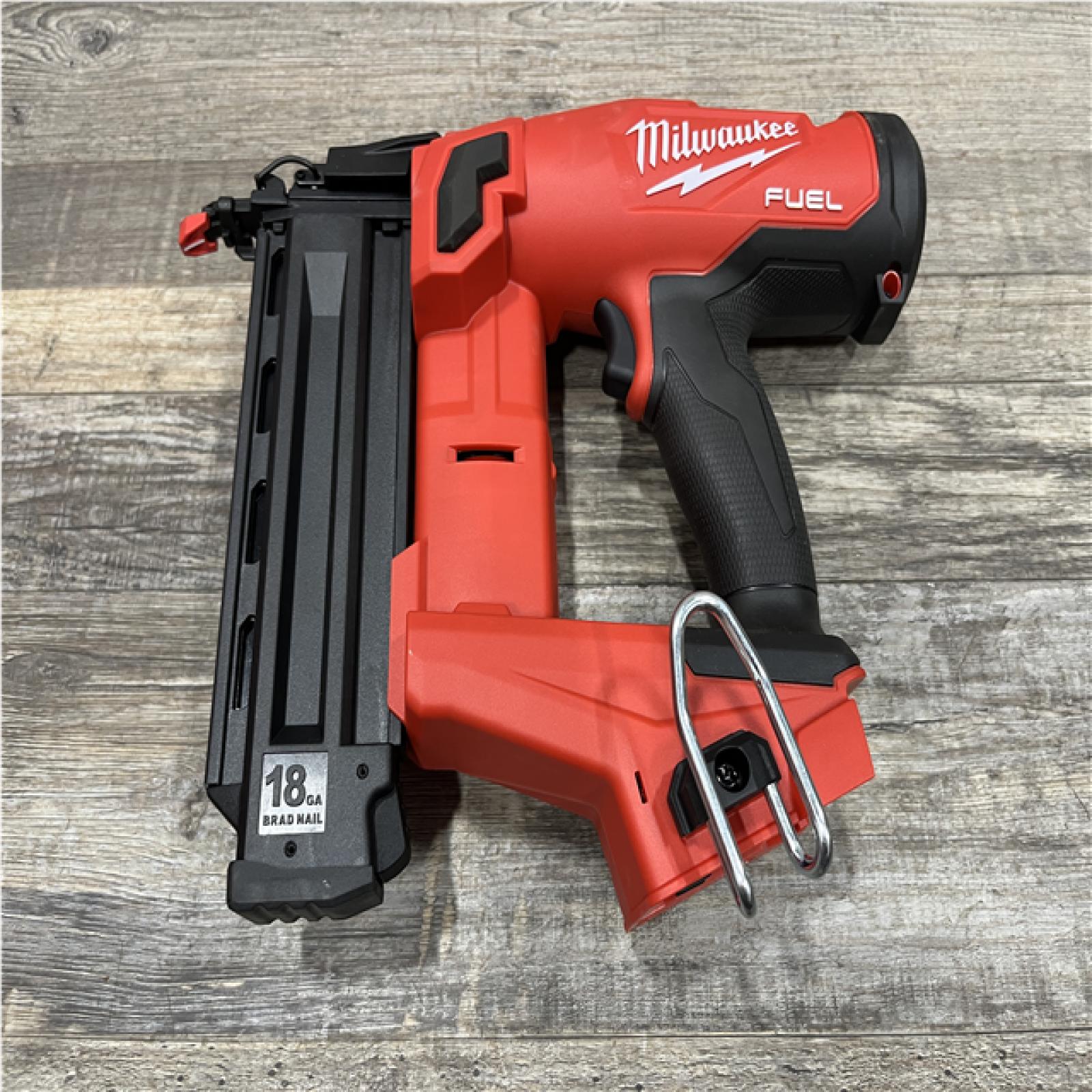 AS-IS Milwaukee FUEL 18-Volt Lithium-Ion Brushless Cordless Gen II 18-Gauge Brad Nailer (Tool-Only)