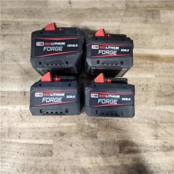 HOUSTON LOCATION - AS-IS MILWAUKEE FORGE BATTERY PACK QTY - 4