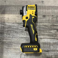 AS-IS DEWALT ATOMIC 20V MAX Lithium-Ion Cordless 1/4 in. Brushless Impact Driver Kit
