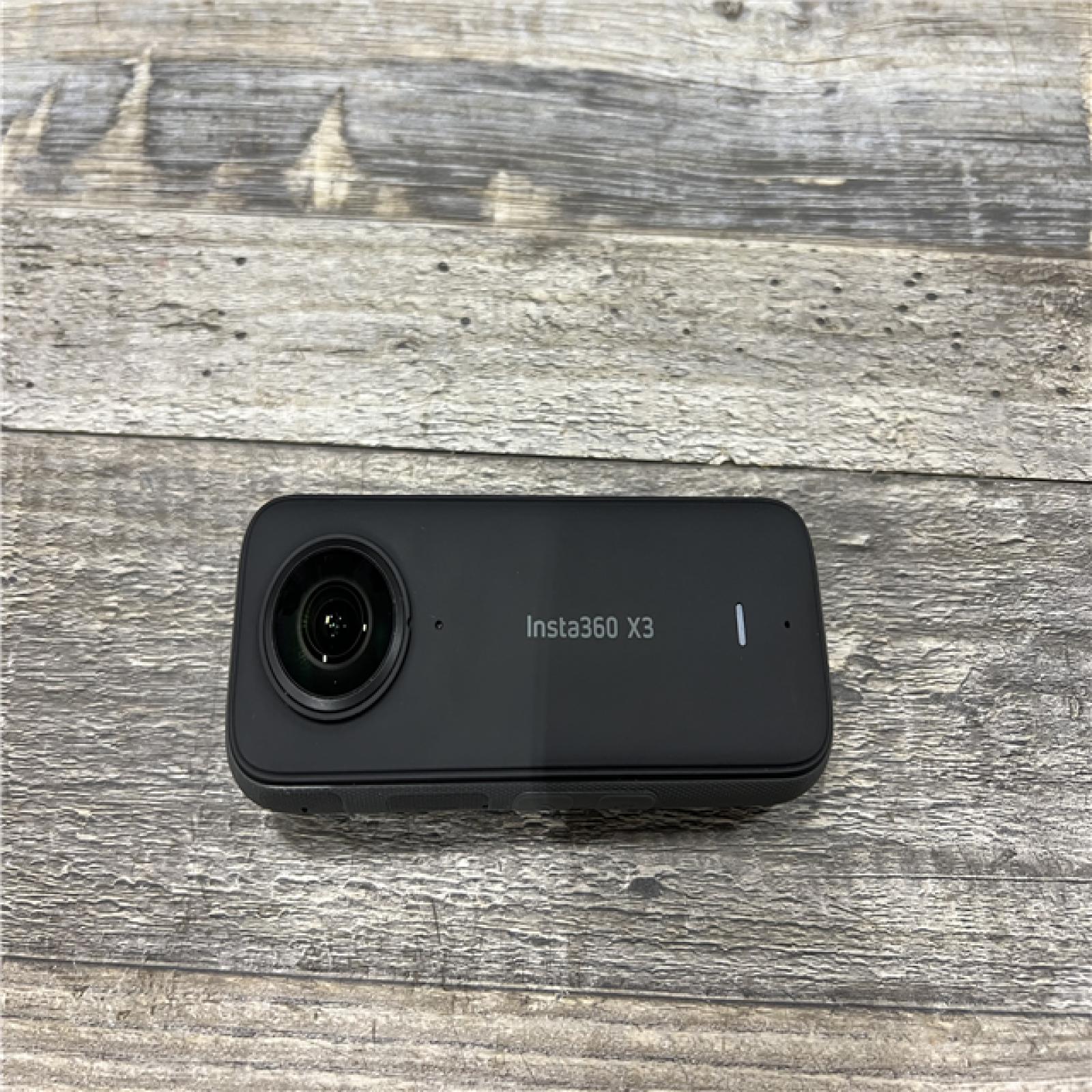 AS-IS Insta360 - X3 5.7K 360 Degree Action Camera - Black