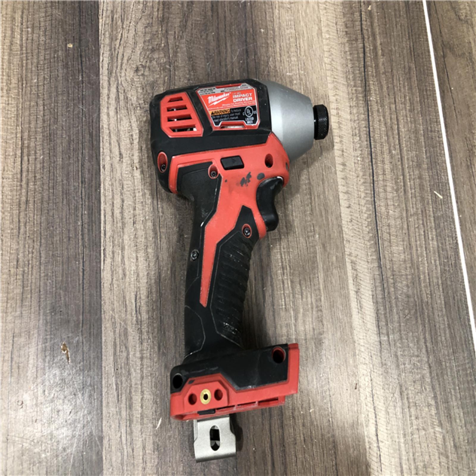 AS-IS Milwaukee 18V Lithium-Ion Cordless 1/4 in. Hex Impact Driver (Tool-Only)