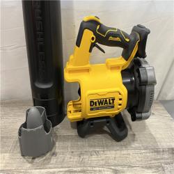 AS-IS DEWALT 20V MAX 125 MPH 450 CFM Brushless Cordless Handheld Leaf Blower with Concentrator Nozzle (Tool Only)