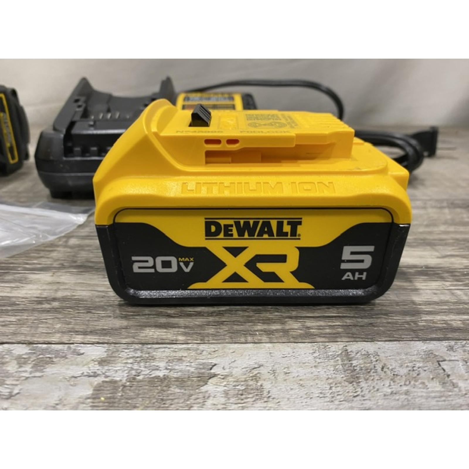 AS-IS DEWALT ATOMIC 20V MAX Lithium-Ion Brushless Cordless 1/2 in. Variable Speed Impact Wrench Kit