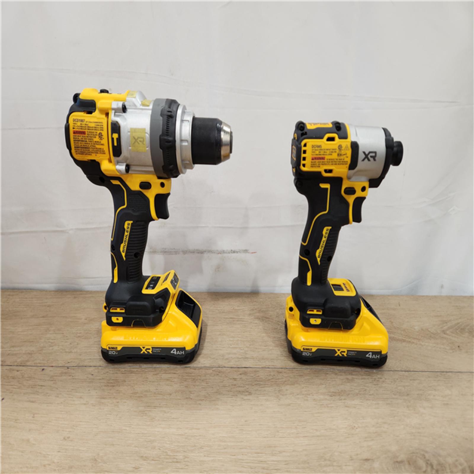 AS-IS- DEWALT 20V MAX Lithium-Ion Cordless 2-Tool Combo Kit