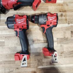HOUSTON LOCATION - AS-IS Milwaukee FUEL 18V Lithium-Ion Brushless Cordless Combo (4-Tool) Kit
