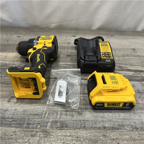 AS-IS DEWALT Atomic 20V Lithium-Ion Cordless Compact 1/2 in. Drill/Driver Kit