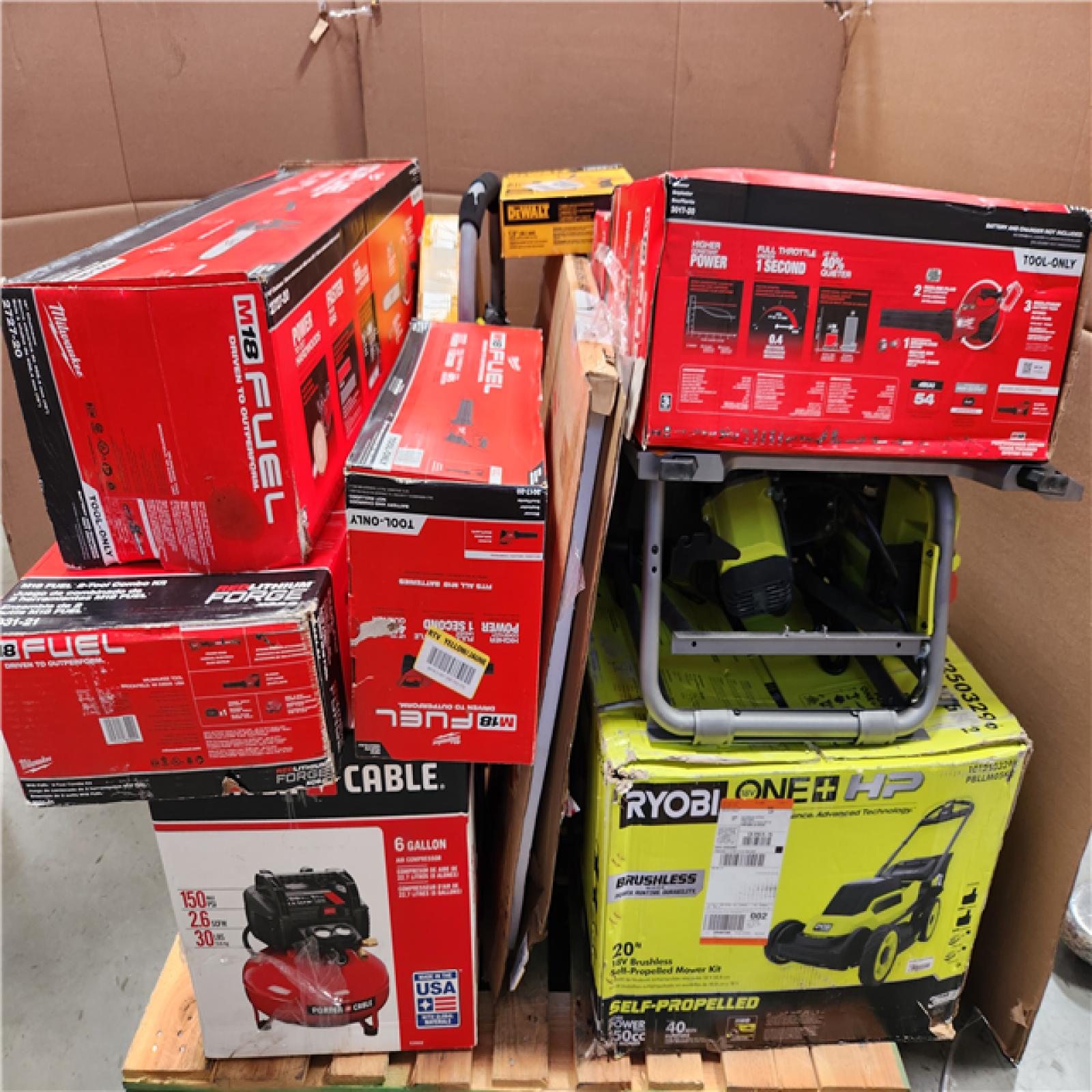 CALIFORNIA AS-IS TOOL PALLET