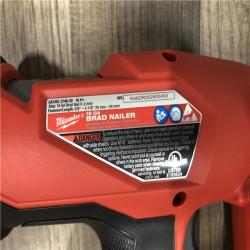 AS-IS Milwaukee FUEL 18-Volt Lithium-Ion Brushless Cordless Gen II 18-Gauge Brad Nailer (Tool-Only)
