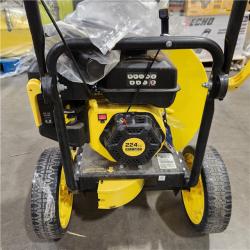 Dallas Location - As-Is Champion Power Equipment 160 MPH 1300 CFM 224 cc Walk-Behind Gas Leaf Blower with Swivel Front Wheel and 90-Degree Flow Diverter