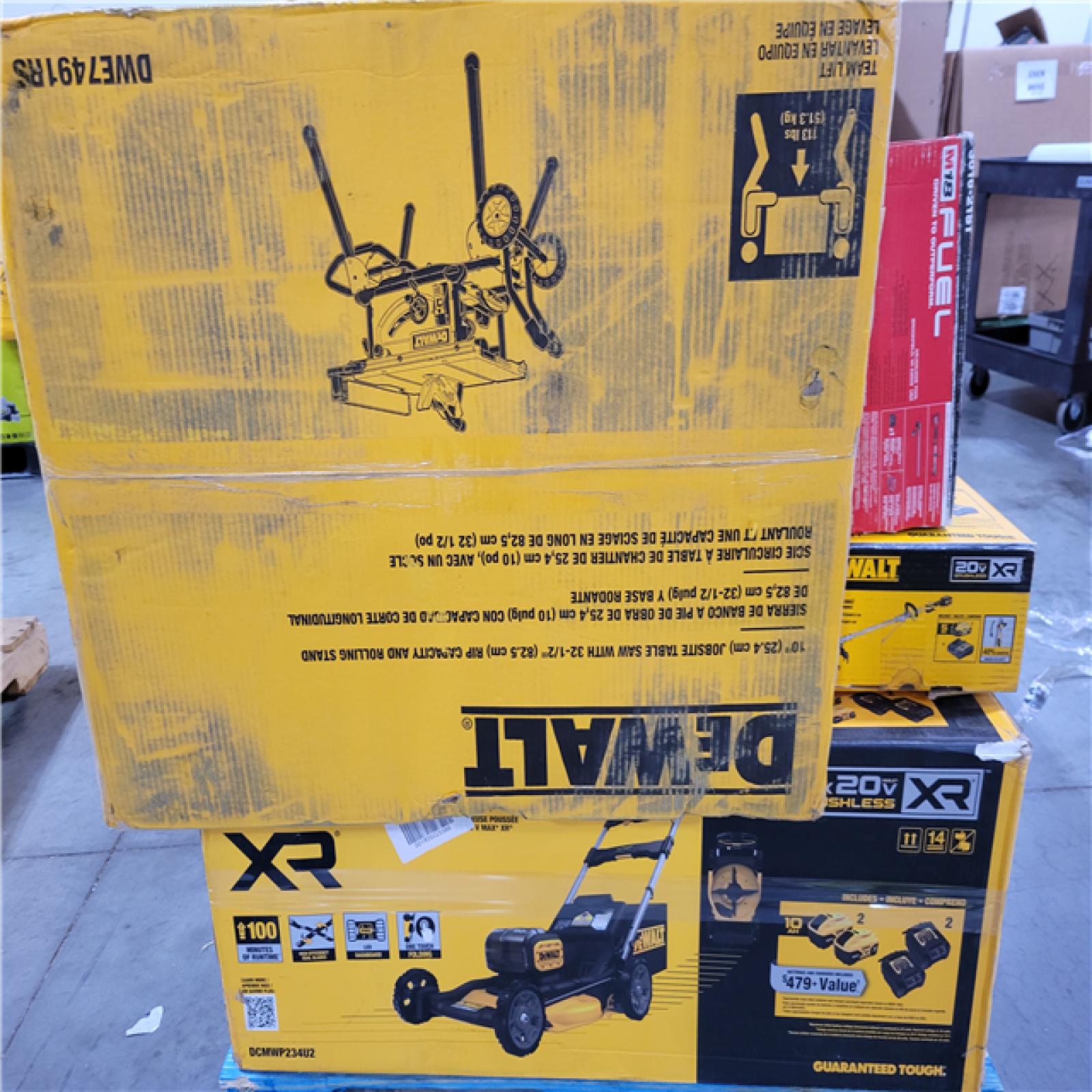 CALIFORNIA AS-IS TOOL PALLET