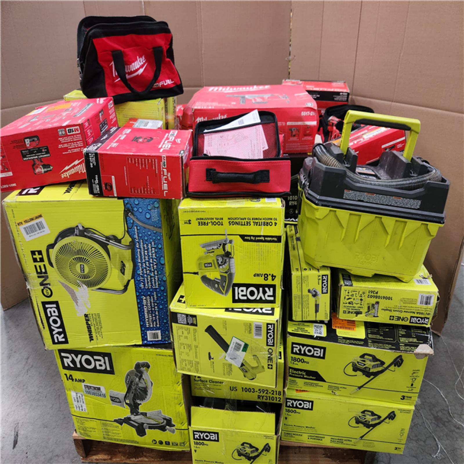 CALIFORNIA AS-IS TOOL PALLET