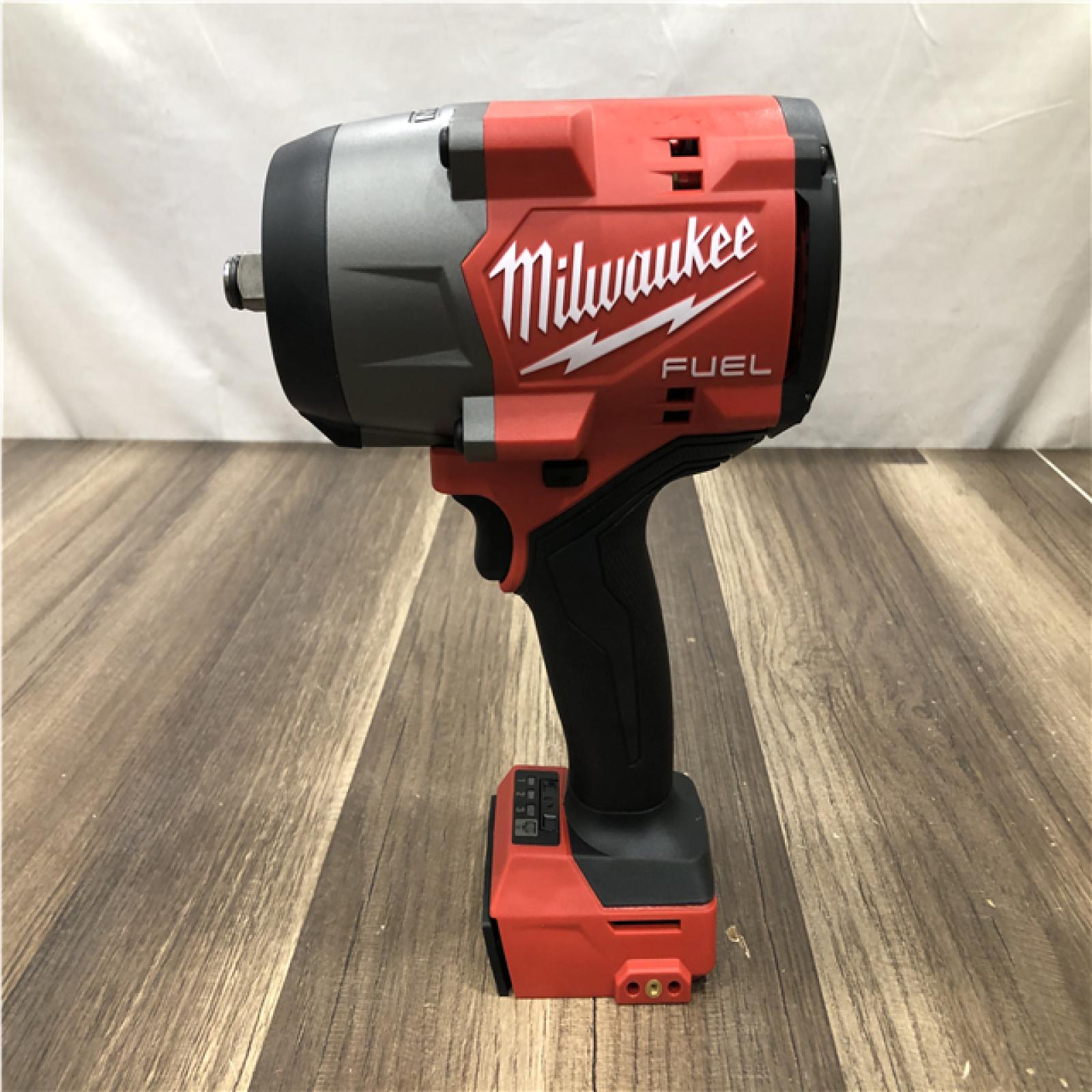 AS-IS Milwaukee FUEL 18V Lithium-Ion Brushless Cordless 1/2 in. Impact Wrench with Friction Ring (Tool-Only)