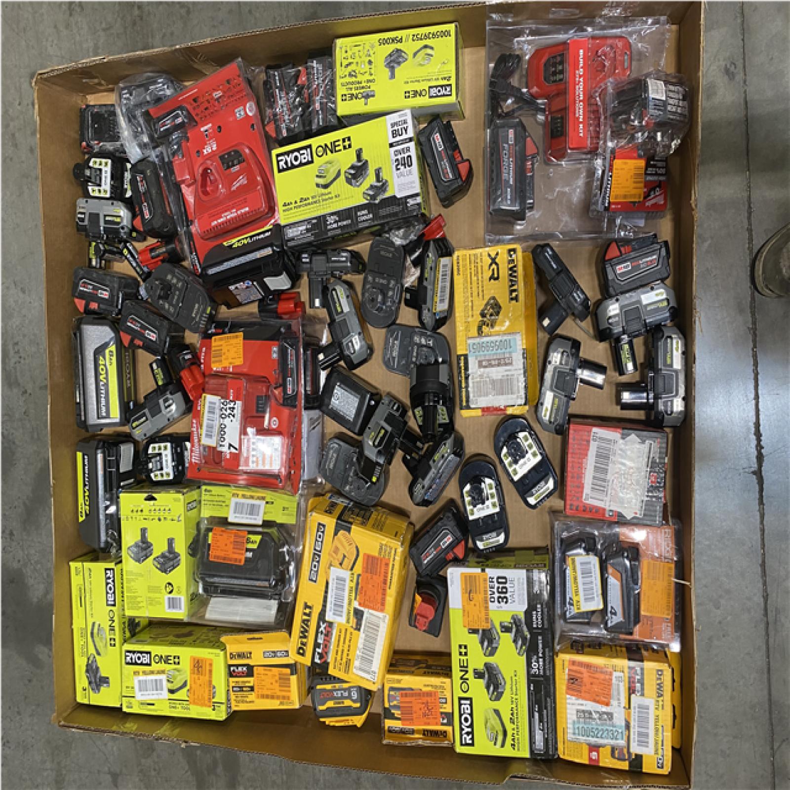Dallas Location - As-Is Battery Tool Pallet