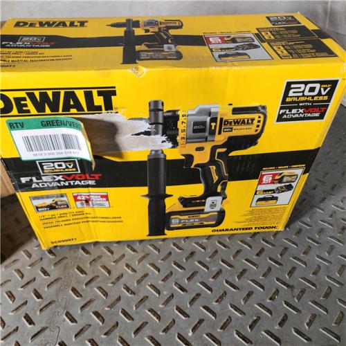 Houston location- AS-IS DeWALT 20V Max 1/2 in Brushless Cordless Hammer Drill Kit (Battery & Charger)
