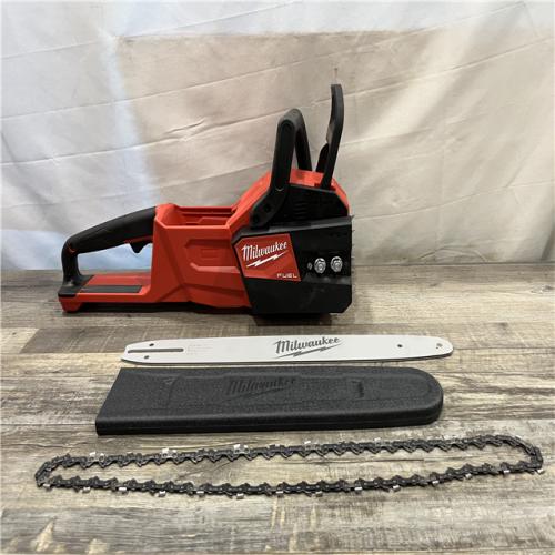 AS-IS Milwaukee FUEL 16 in. 18V Lithium-Ion Brushless Battery Chainsaw (Tool-Only)