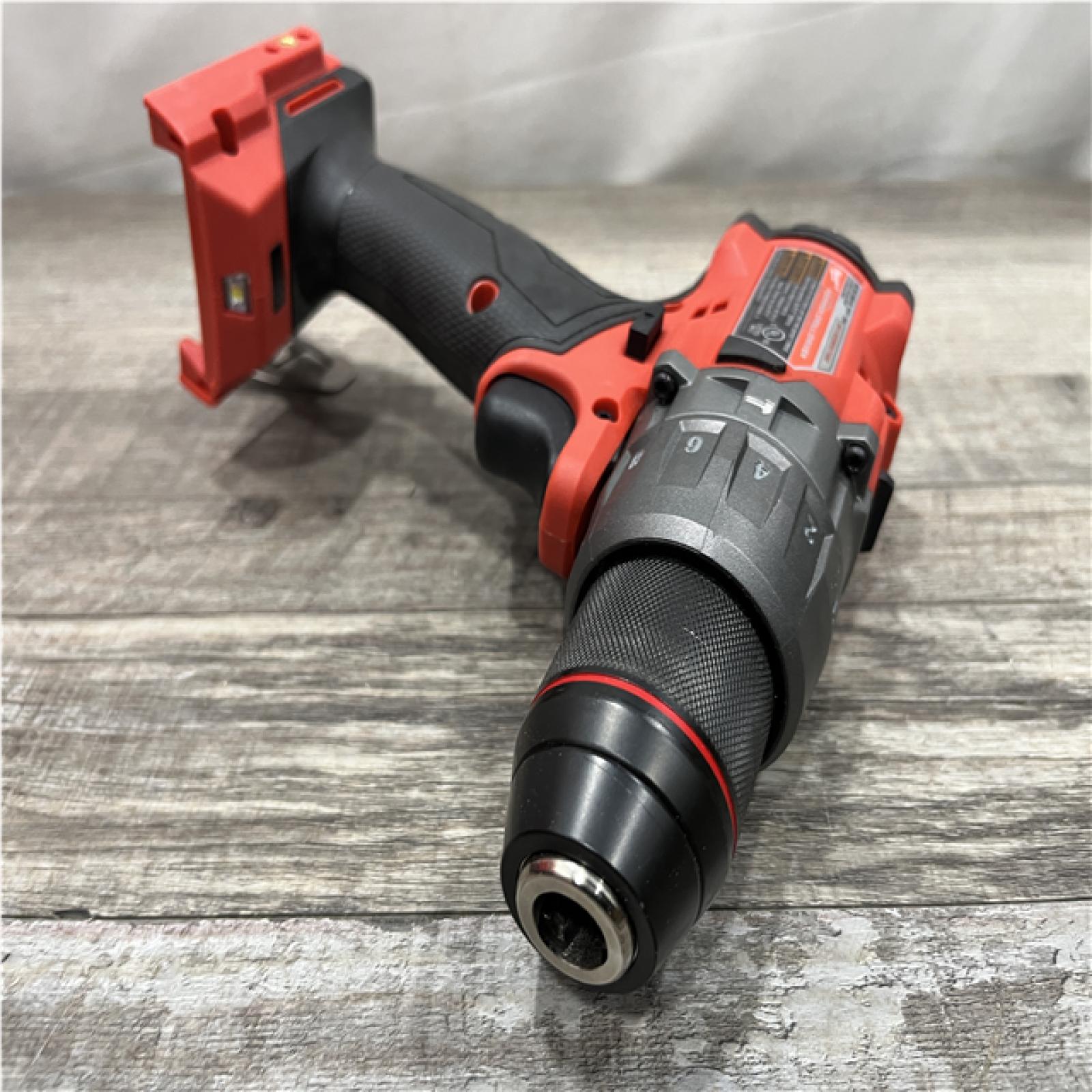 AS-IS Milwaukee FUEL 18V Lithium-Ion Brushless Cordless 1/2 in. Hammer Drill/Driver (Tool-Only)
