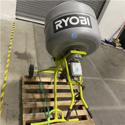 Dallas Location - As-Is  Ryobi 5 Cu. ft. Portable Concrete Mixer