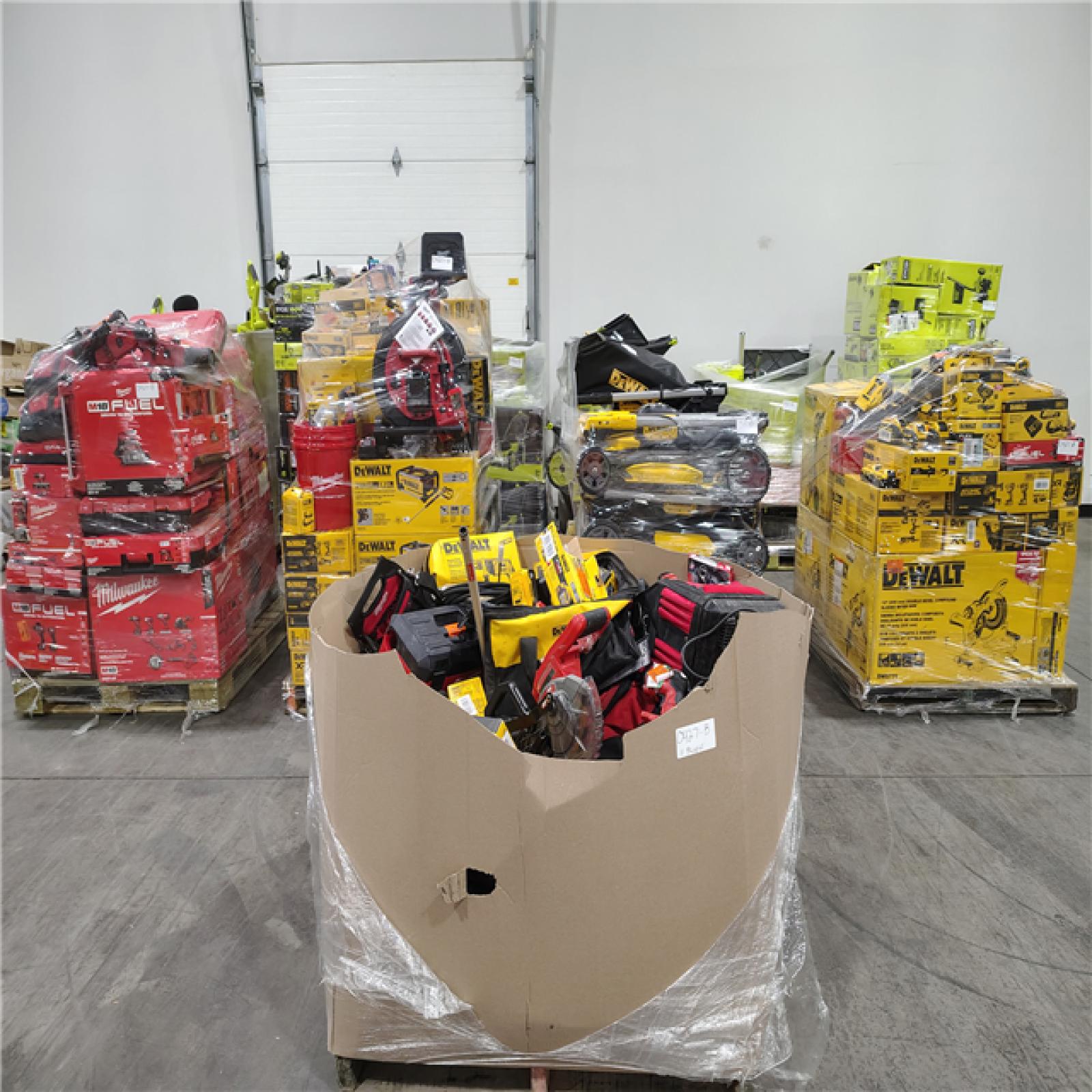 Pittston Location As-Is Power Tools Partial Truckload (11 Pallets) 0427-B