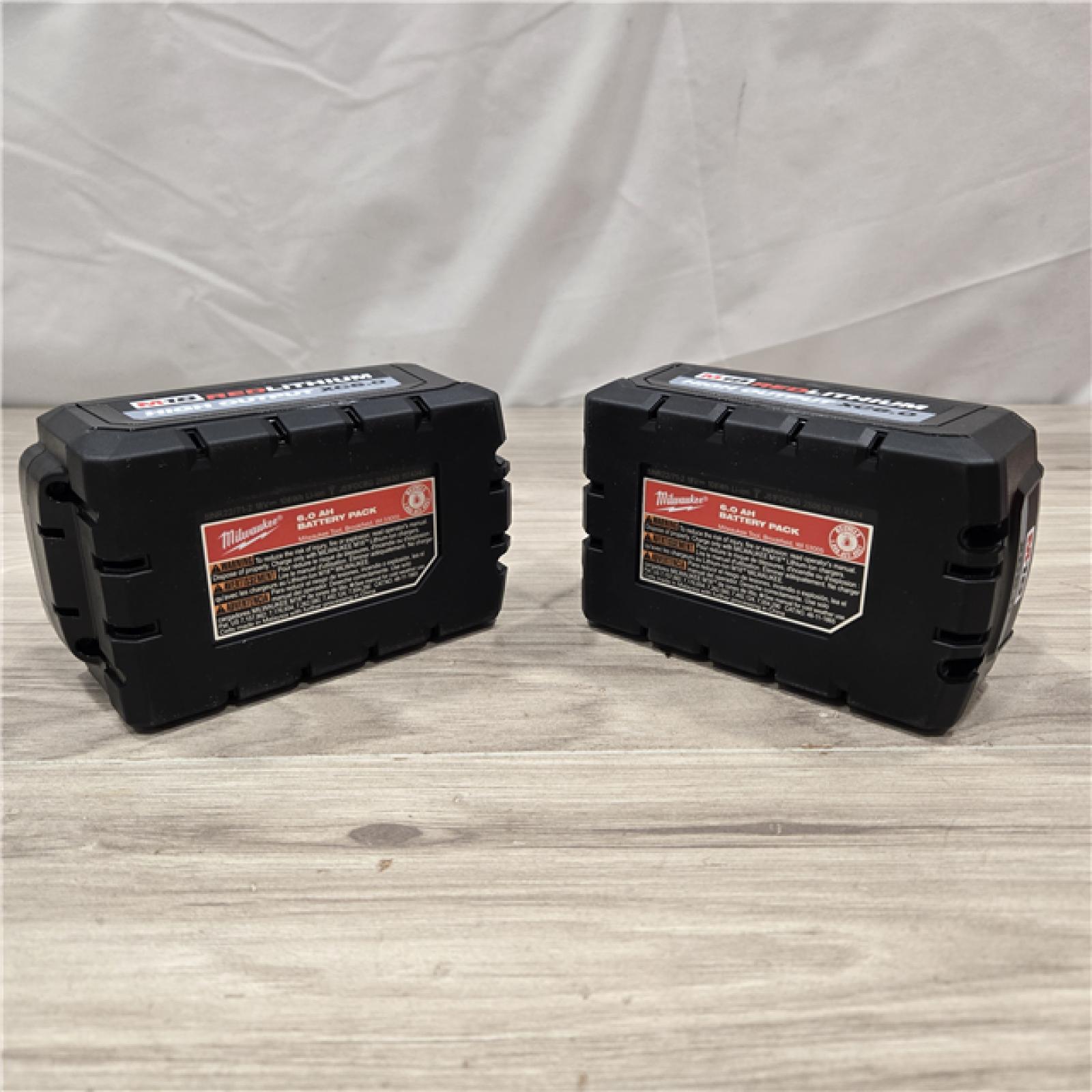 AS-IS Milwaukee 18V Lithium-Ion High Output Battery Starter Kit