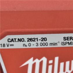 AS-IS Milwaukee  M18 SAWZALL Lithium-Ion Cordless Reciprocating Saw (Tool Only)
