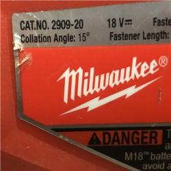 AS-IS Milwaukee FUEL 18-Volt Lithium-Ion Brushless Cordless Coil Roofing Nailer (Tool Only)