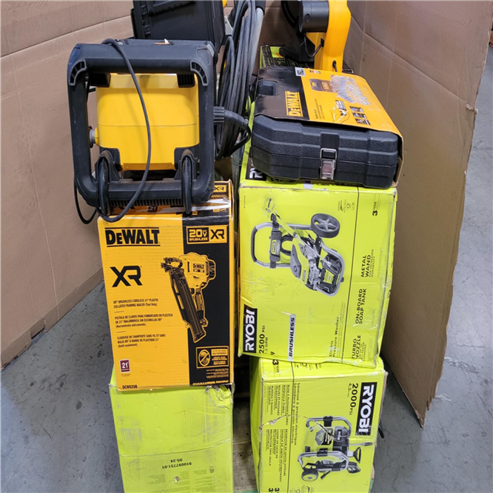 CALIFORNIA AS-IS TOOL PALLET