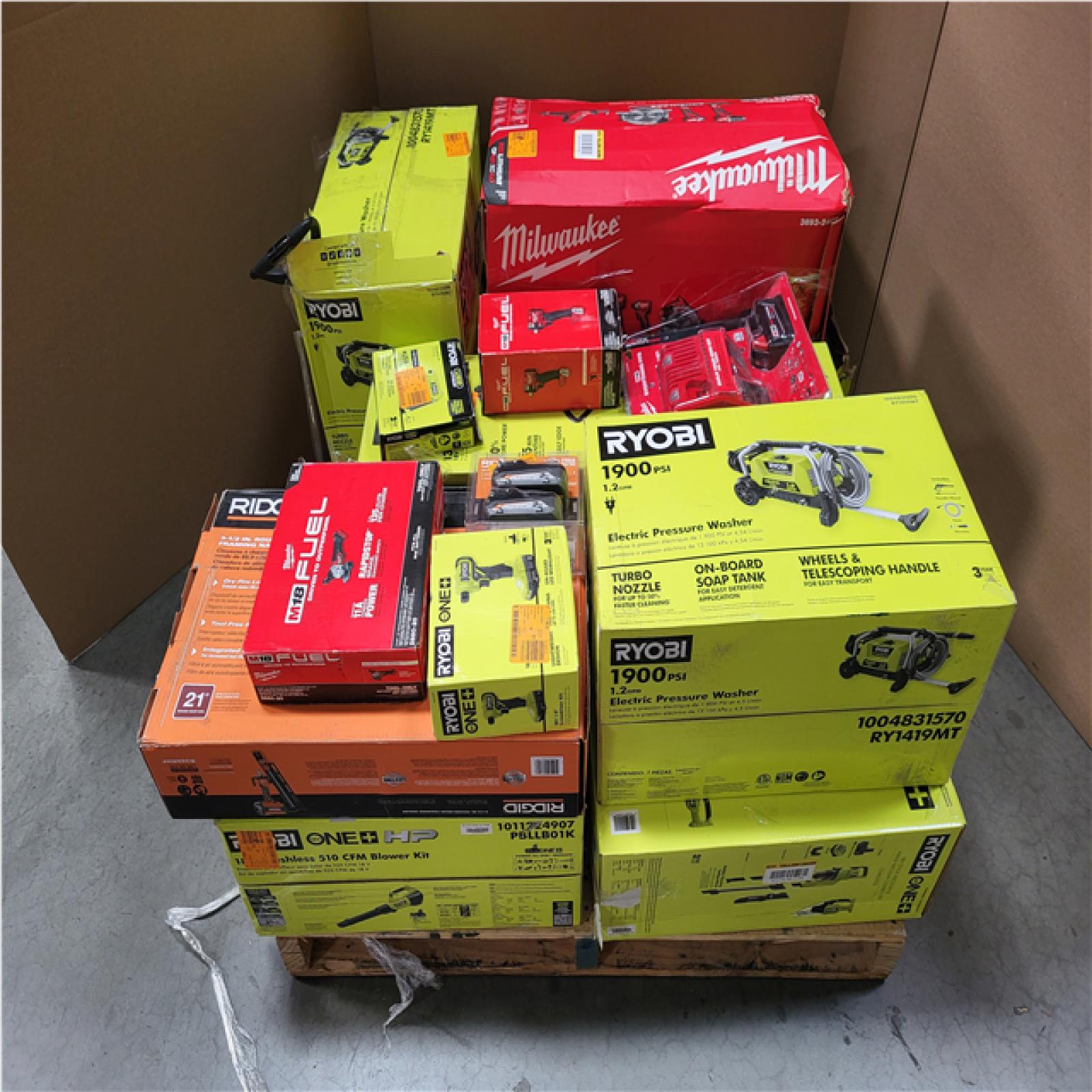 CALIFORNIA AS-IS TOOL PALLET