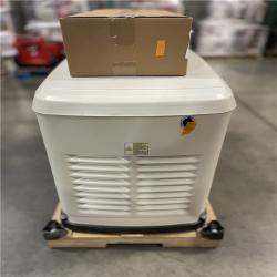 DALLAS LOCATION AS-IS- Generac 22 000 Watt - Dual Fuel Air- Cooled Whole House Home Standby Generator  Smart Home Monitoring & 200-AMP Transfer Switch