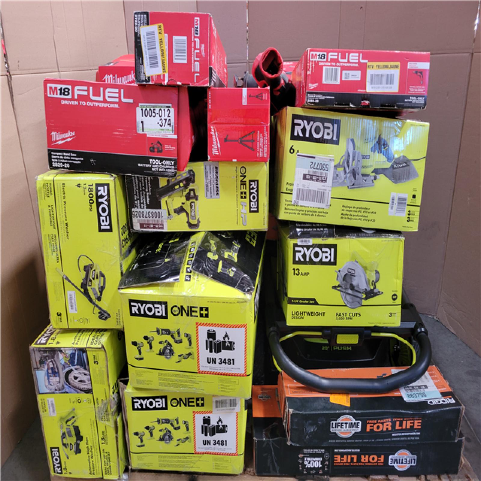 CALIFORNIA AS-IS TOOL PALLET