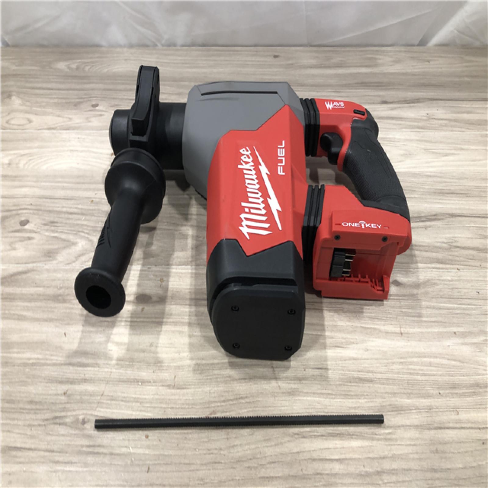 AS-IS Milwaukee 2915-20 M18 FUEL 18-Volt Lithium-Ion Cordless SDS-Plus 1-1/8 in. Rotary Hammer Drill (Tool-Only)