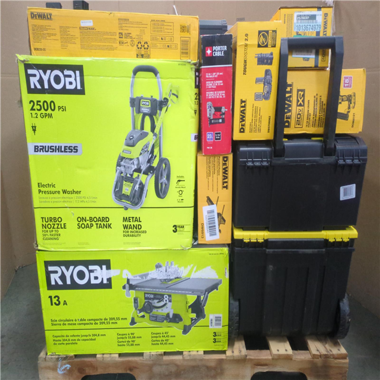 CALIFORNIA AS-IS TOOL PALLET